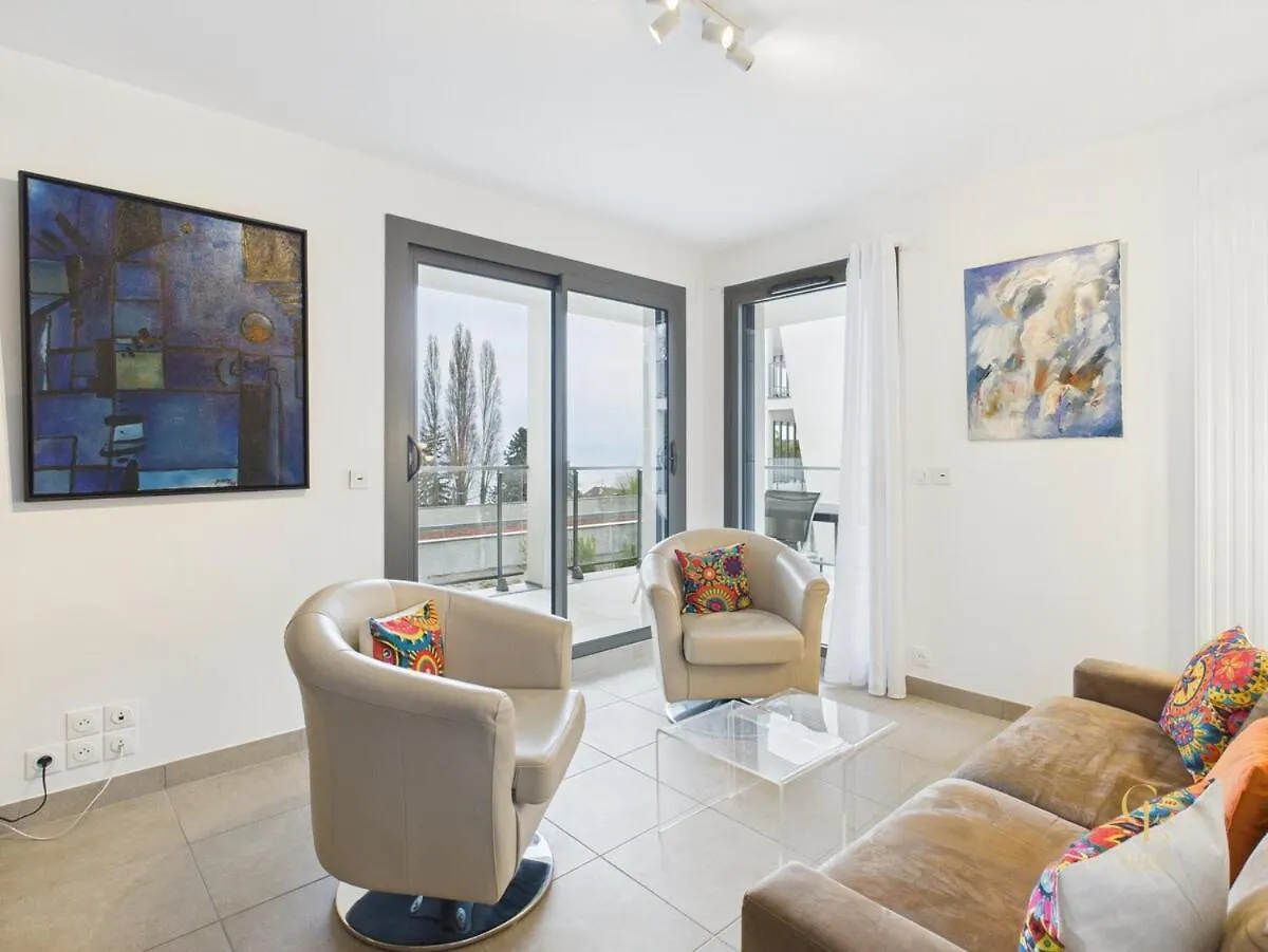 Chez Pam - Appartement De Standing, Vue Leman إفيان ليه با